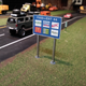 Illustration for article titled First completed highway sign